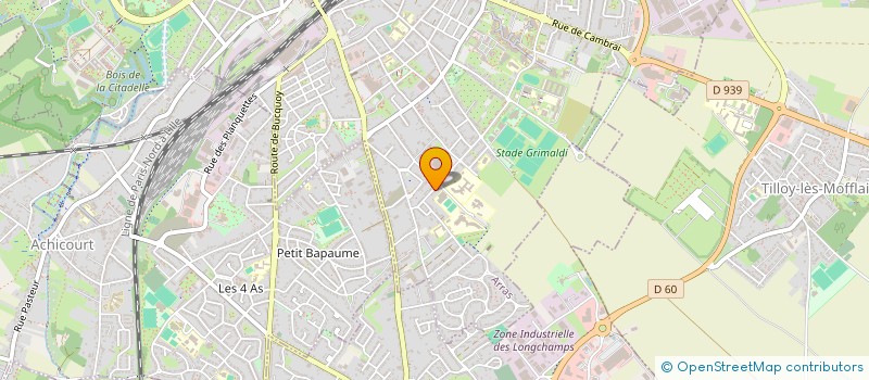localisation de l'entreprise SCI HOMILY à ARRAS