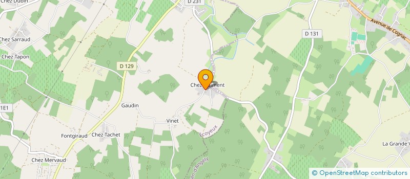 localisation de l'entreprise SCI HOMPI  ECOYEUX