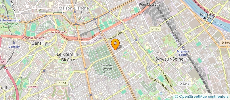 localisation de l'entreprise SCI HONG-LY à IVRY-SUR-SEINE