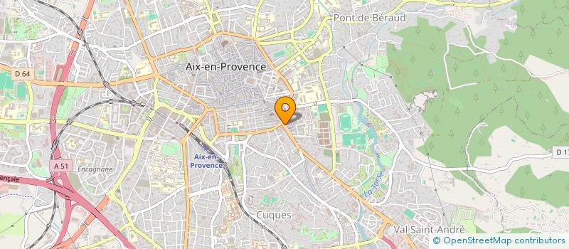 localisation de l'entreprise SCI HONGI à AIX-EN-PROVENCE