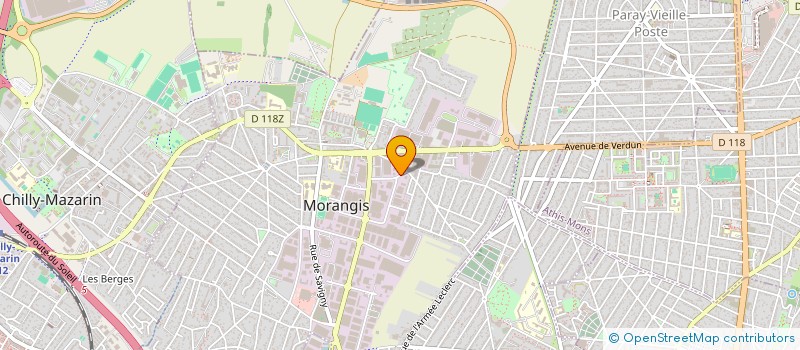 localisation de l'entreprise SCI HONHA INVEST à MORANGIS