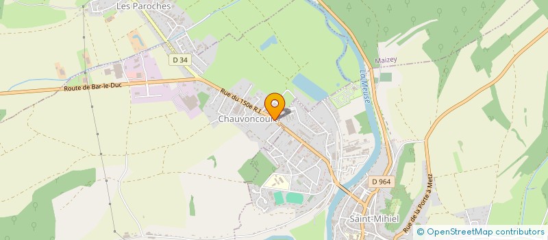 localisation de l'entreprise SCI HONORE CARMIN à CHAUVONCOURT