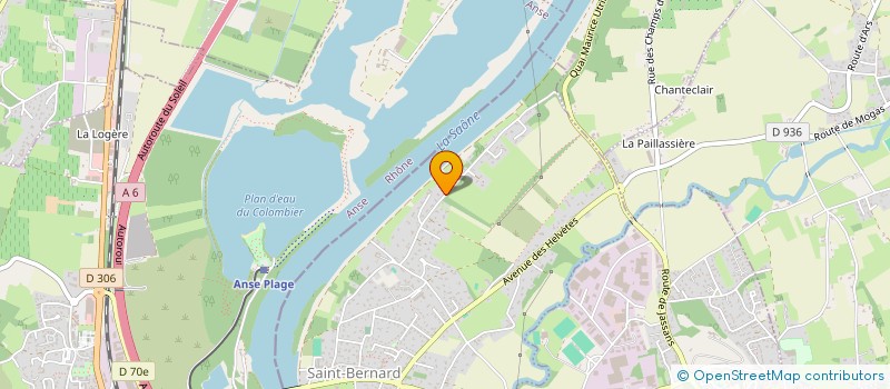 localisation de l'entreprise SCI HONORE DE BALZAC  SAINT-BERNARD