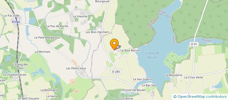 localisation de l'entreprise SCI HONORE DU BREIL  FEINS