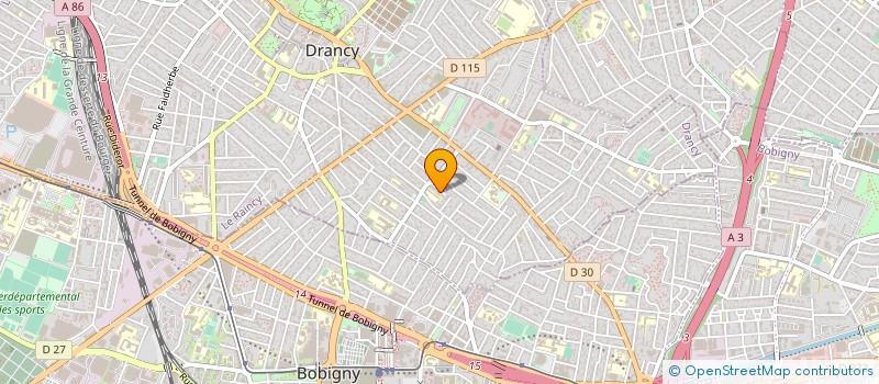 localisation de l'entreprise SCI HONORINE  DRANCY