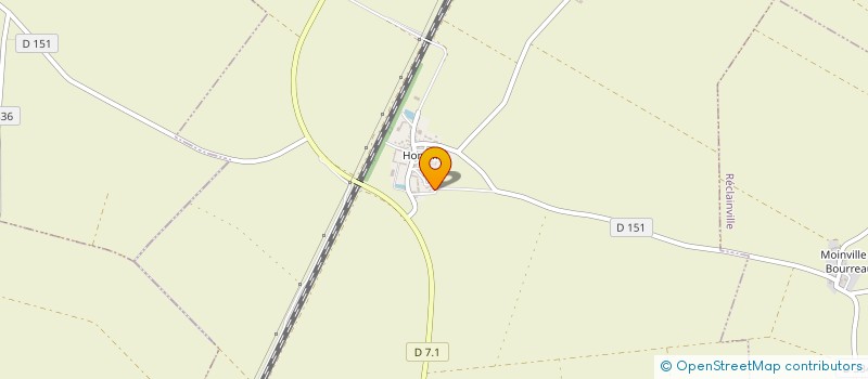 localisation de l'entreprise SCI HONVILLE à BOISVILLE-LA-SAINT-PERE