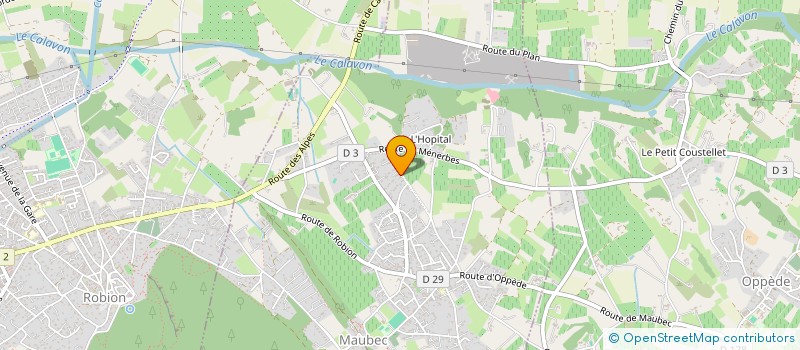 localisation de l'entreprise SCI HOOPSY  OPPEDE