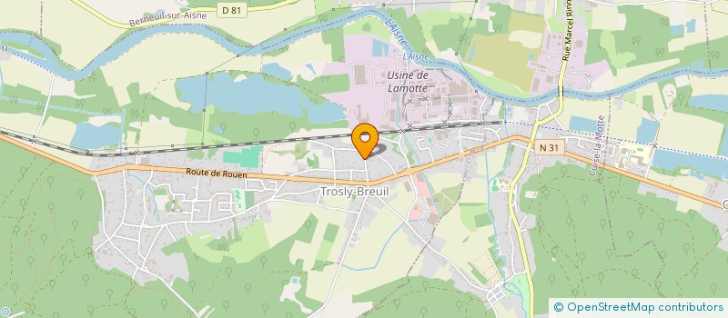 localisation de l'entreprise SCI HOPE  PIERREFONDS