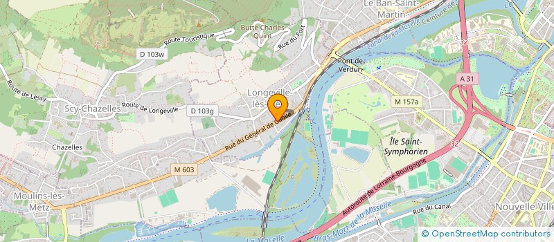 localisation de l'entreprise SCI HOPELOS à LONGEVILLE-LES-METZ