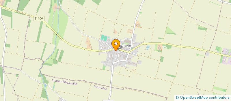 localisation de l'entreprise SCI HOPLA  HESSENHEIM