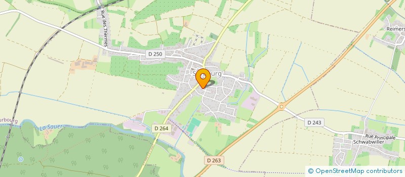 localisation de l'entreprise SCI HOPLA BRESIL  SURBOURG