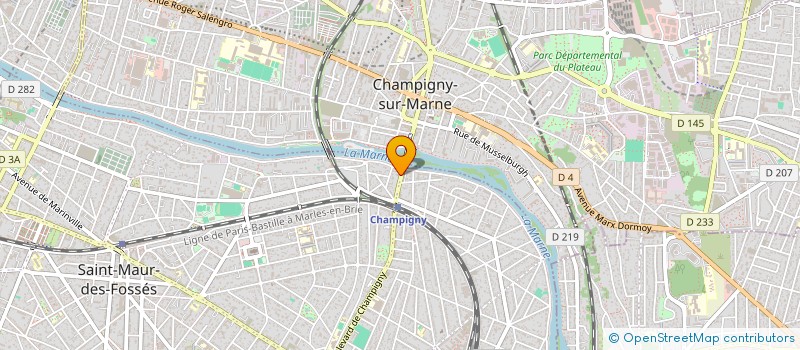 localisation de l'entreprise SCI HOR TY à SAINT-MAUR-DES-FOSSES