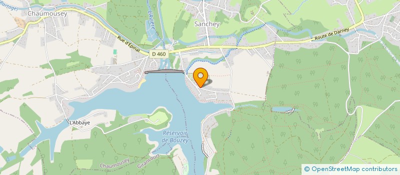 localisation de l'entreprise SCI HORACE  SANCHEY