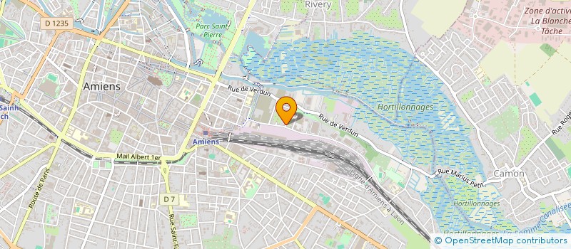 localisation de l'entreprise SCI HORACIO à AMIENS