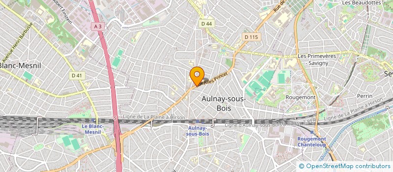 localisation de l'entreprise SCI HORADES à AULNAY-SOUS-BOIS