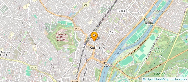 localisation de l'entreprise SCI HORALGA à SURESNES