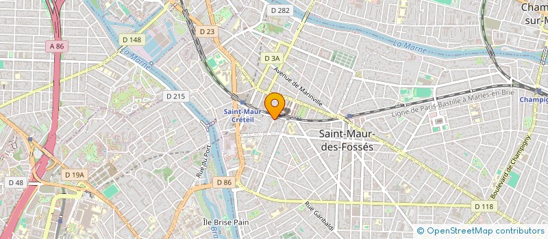 localisation de l'entreprise SCI HORDE à SAINT-MAUR-DES-FOSSES