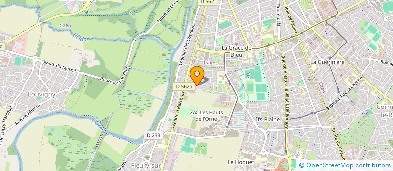 localisation de l'entreprise SCI HOREO  ETERVILLE