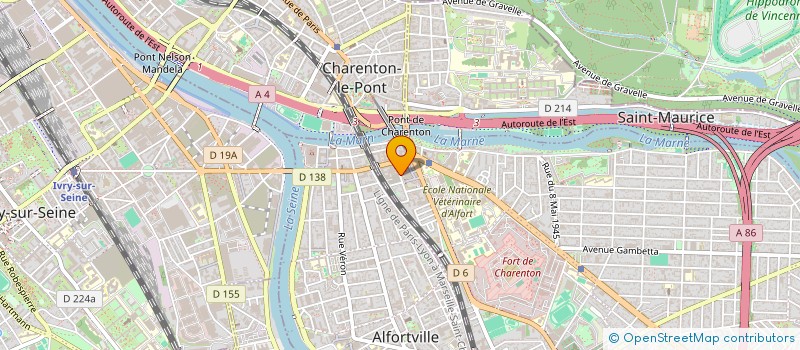 localisation de l'entreprise SCI HORION à MAISONS-ALFORT