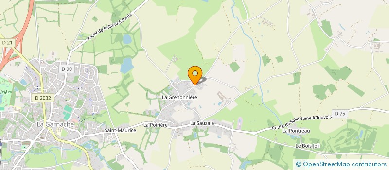 localisation de l'entreprise SCI HORIZ'HOME à LA GARNACHE