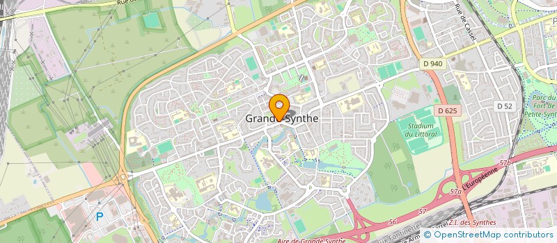 localisation de l'entreprise SCI HORIZON 2031  GRANDE-SYNTHE