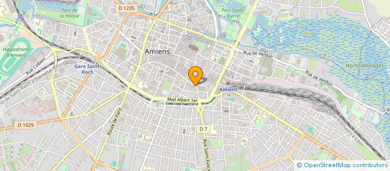localisation de l'entreprise SCI HORIZON 3 à AMIENS