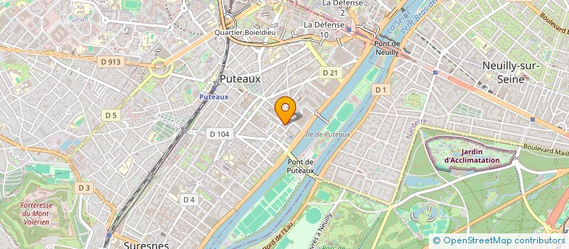 localisation de l'entreprise SCI HORIZON 4  PUTEAUX