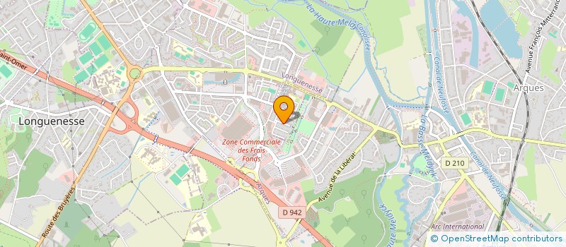 localisation de l'entreprise SCI HORIZON  RACQUINGHEM