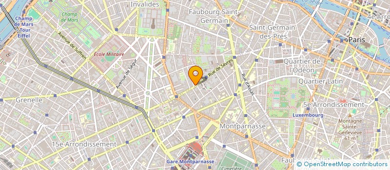 localisation de l'entreprise SCI HORIZON  PARIS