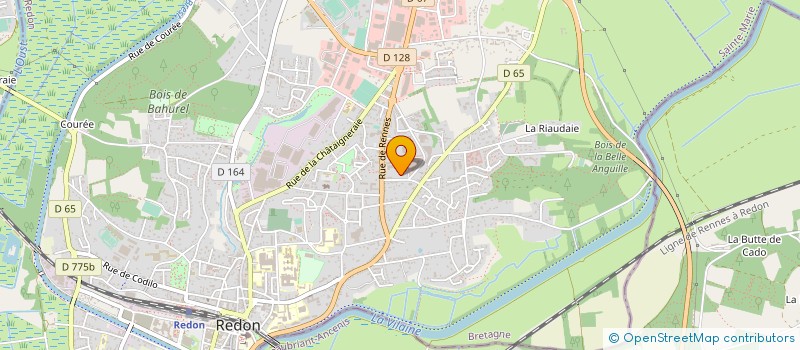 localisation de l'entreprise SCI HORIZON  BAINS-SUR-OUST