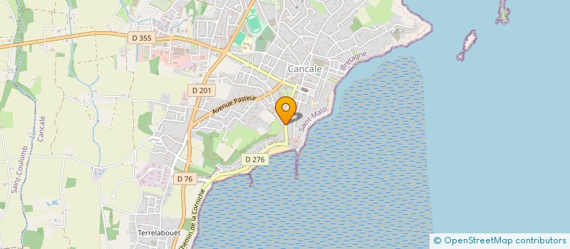 localisation de l'entreprise SCI HORIZON  CANCALE