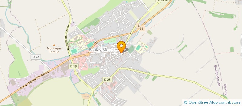 localisation de l'entreprise SCI HORIZON  ROUPELDANGE