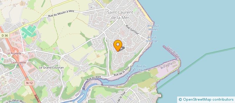 localisation de l'entreprise SCI HORIZON  PLERIN