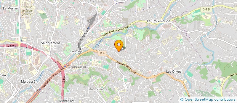 localisation de l'entreprise SCI HORIZON à MARSEILLE