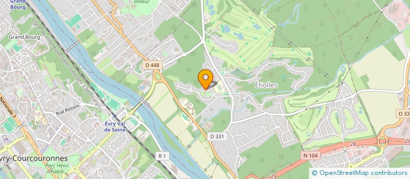 localisation de l'entreprise SCI HORIZON 62  ETIOLLES