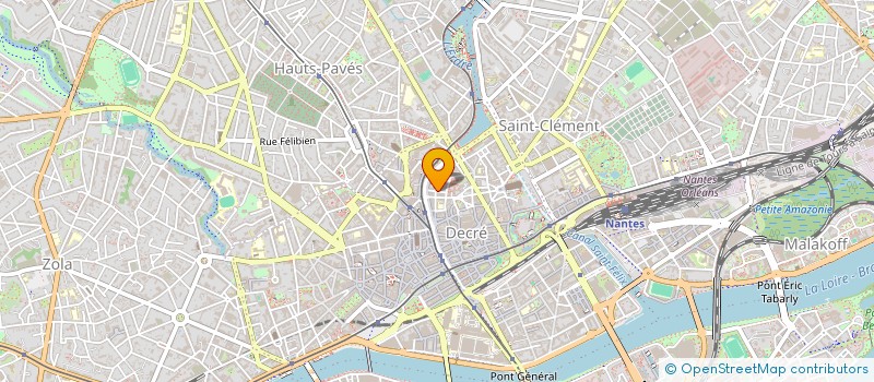 localisation de l'entreprise SCI HORIZON  NANTES