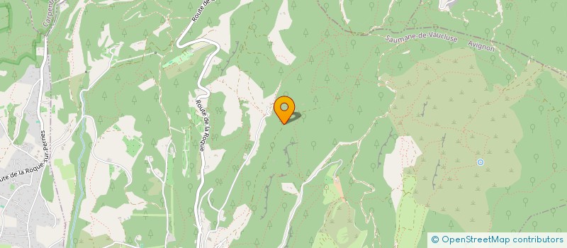 localisation de l'entreprise SCI HORIZON  SAUMANE-DE-VAUCLUSE