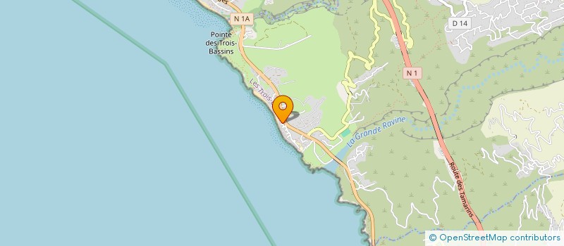 localisation de l'entreprise SCI HORIZON  LES TROIS-BASSINS