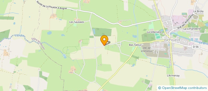 localisation de l'entreprise SCI   HORIZON  LA JAILLE-YVON