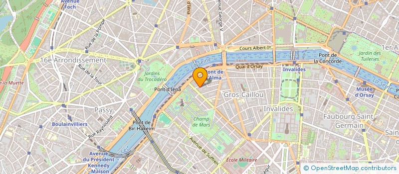 localisation de l'entreprise SCI HORIZON  PARIS