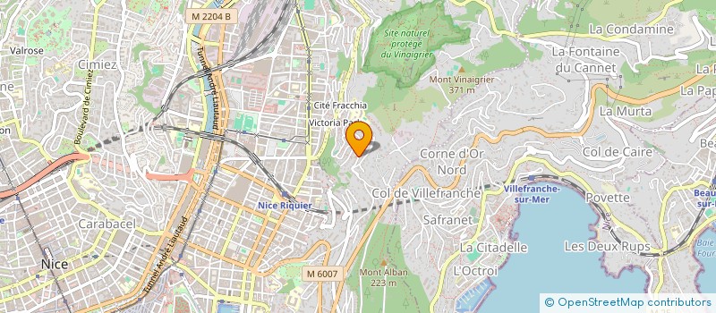 localisation de l'entreprise SCI HORIZON BLEU à NICE