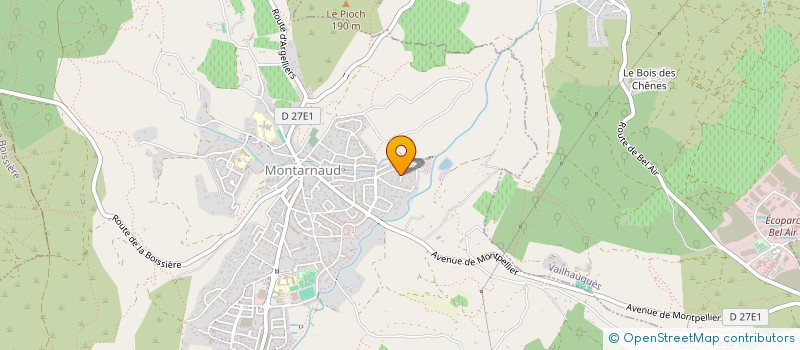 localisation de l'entreprise SCI HORIZON SUN  MONTARNAUD