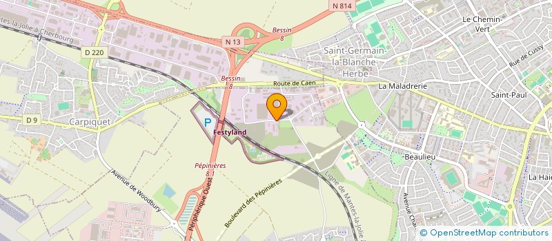 localisation de l'entreprise SCI HORIZONS  BRETTEVILLE-SUR-ODON