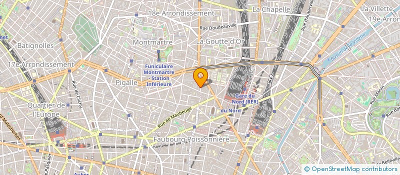 localisation de l'entreprise SCI HORLAND  PARIS