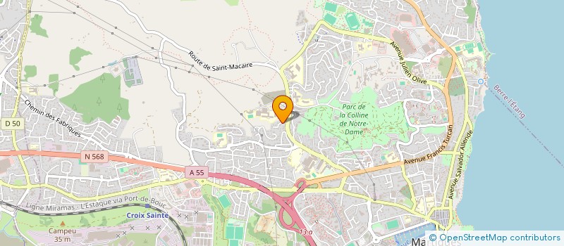 localisation de l'entreprise SCI HORLO  MARTIGUES