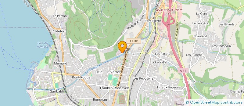 localisation de l'entreprise SCI HORMAU  LE BOURGET-DU-LAC