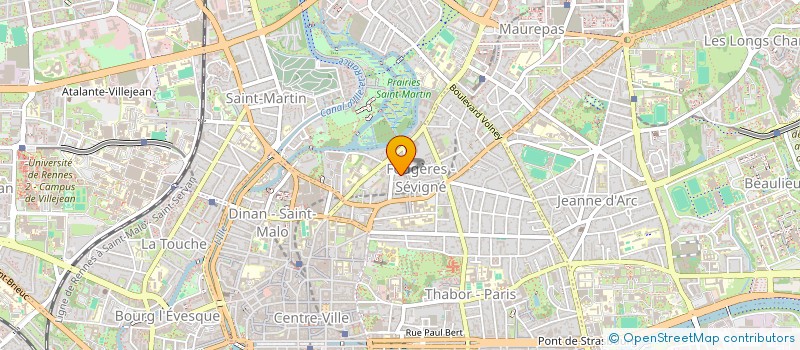 localisation de l'entreprise SCI HORNBLOWER  RENNES