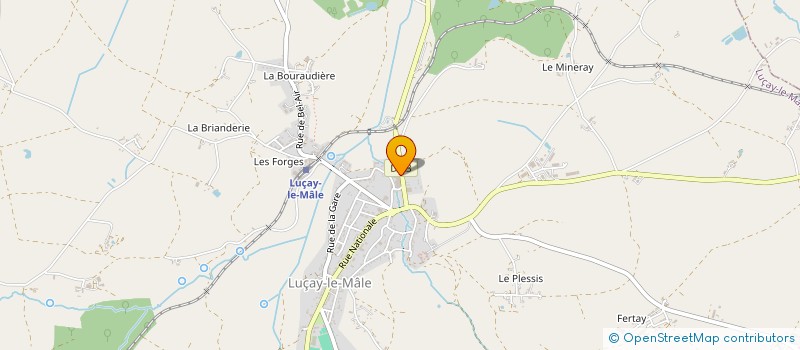 localisation de l'entreprise SCI HORNPY à VILLENTROIS-FAVEROLLES-EN-BERRY