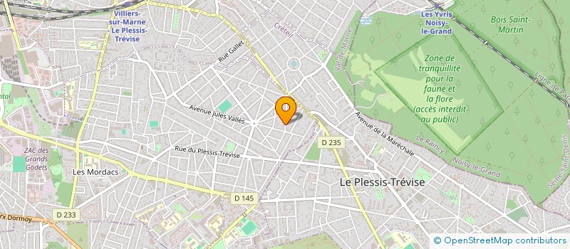 localisation de l'entreprise SCI HORPHIL  CHAMPIGNY-SUR-MARNE