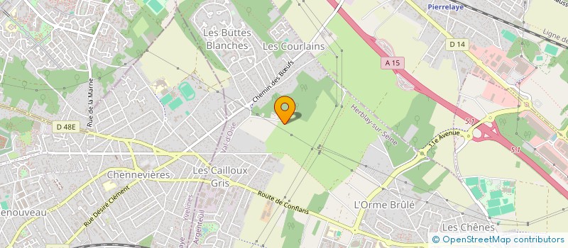 localisation de l'entreprise SCI HORRILLO  HERBLAY-SUR-SEINE